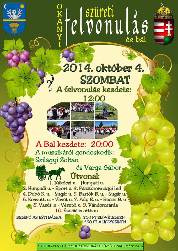 Szüreti felvonulás és bál