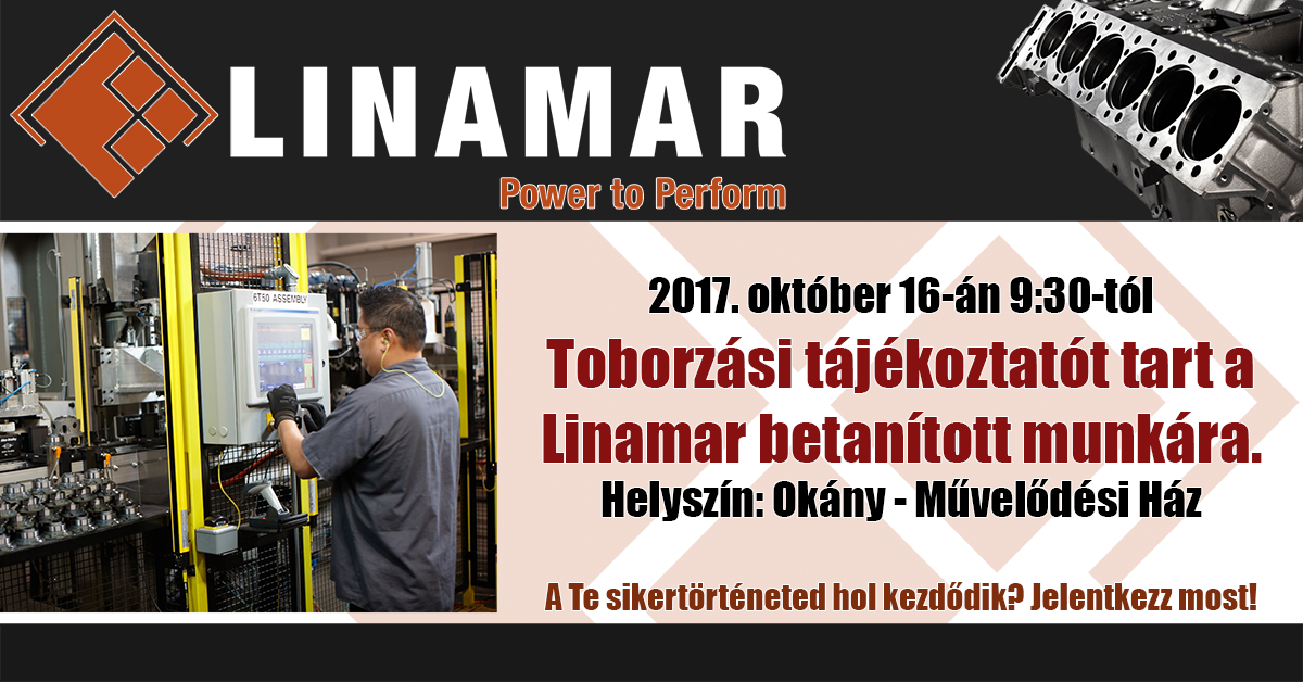 LINAMAR toborzási tájékoztató