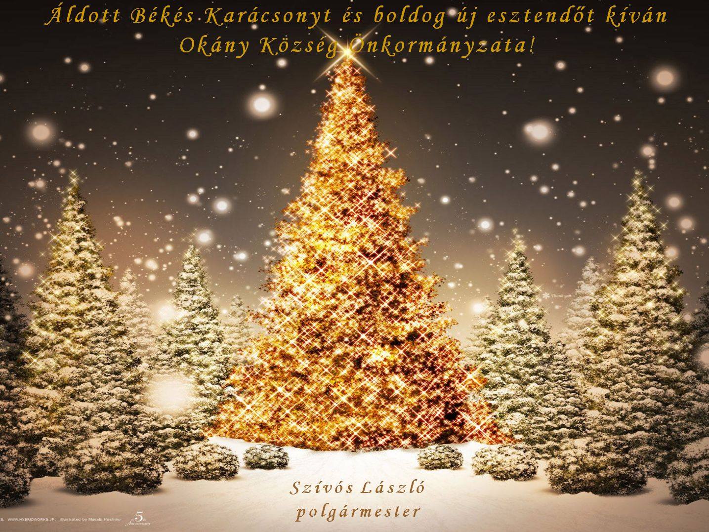 Karácsonyi üdvözlet