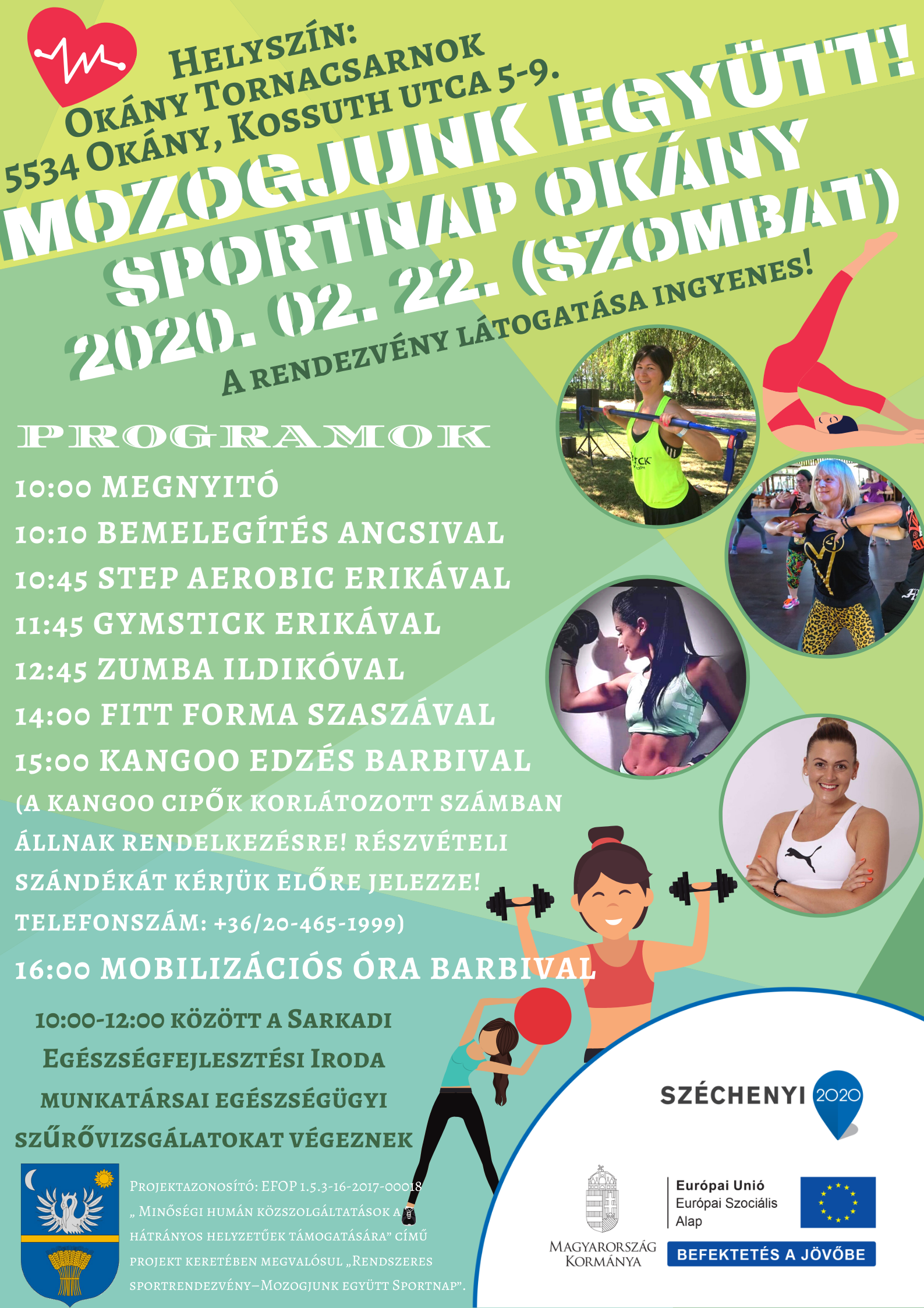 Mozogjunk Együtt! Sportnap- 2020. 02. 22.