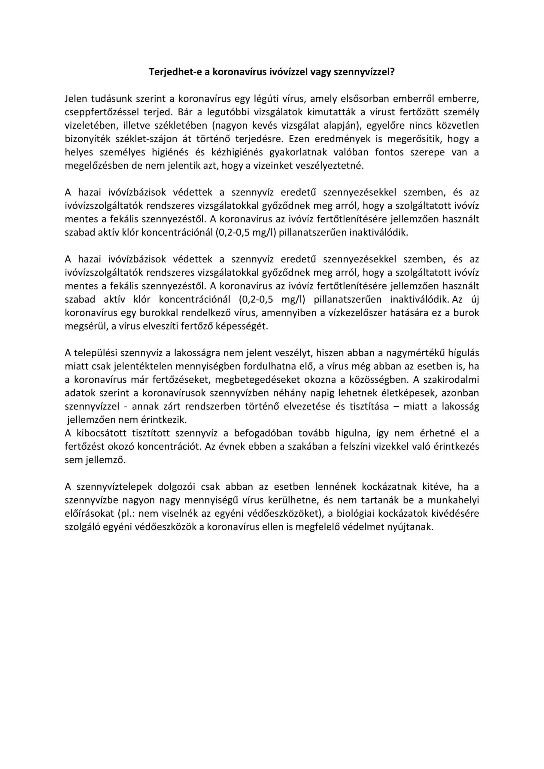 Koronavírus (COVID-19) terjedése