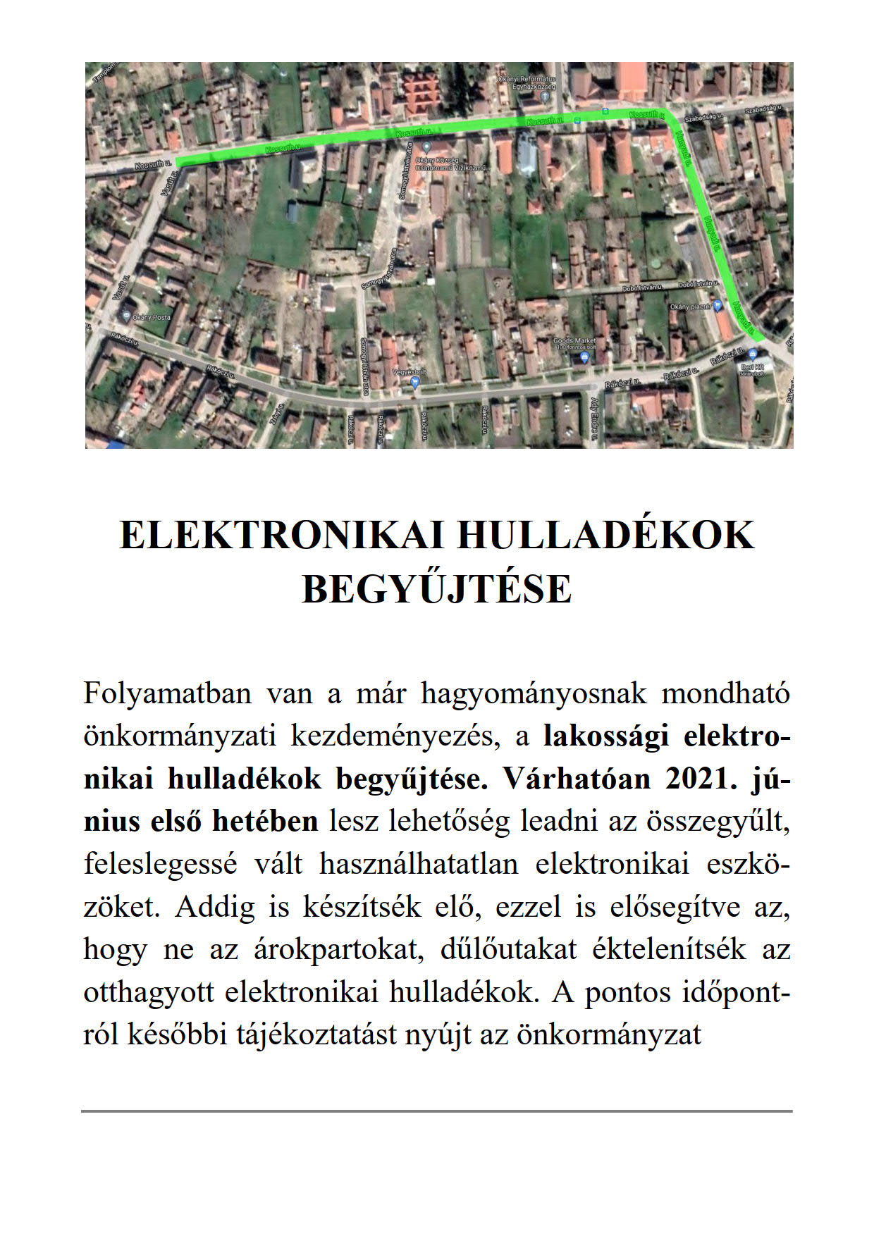 Elektronikai hulladékok begyűjtése