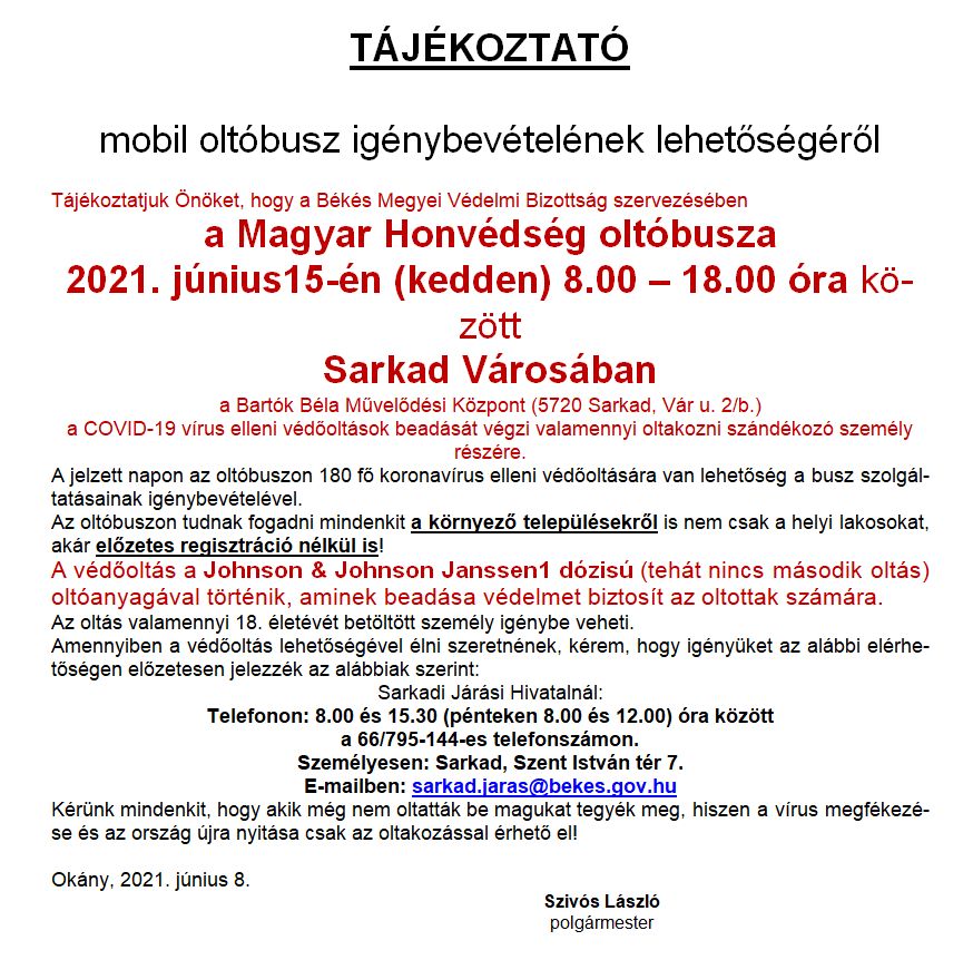 Johnson & Johnson Janssen oltás