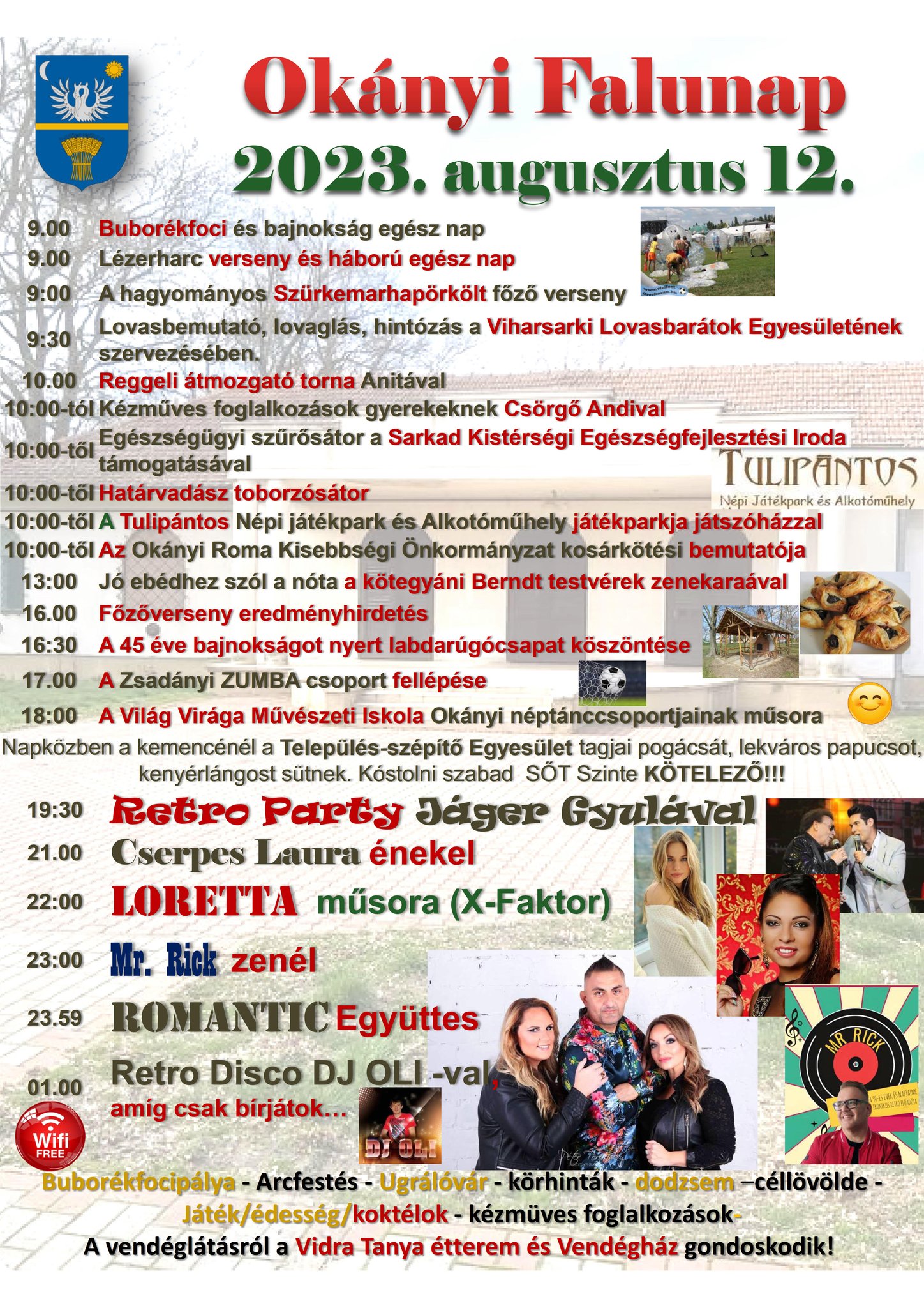 Okányi Falunap 2023. 08. 12.