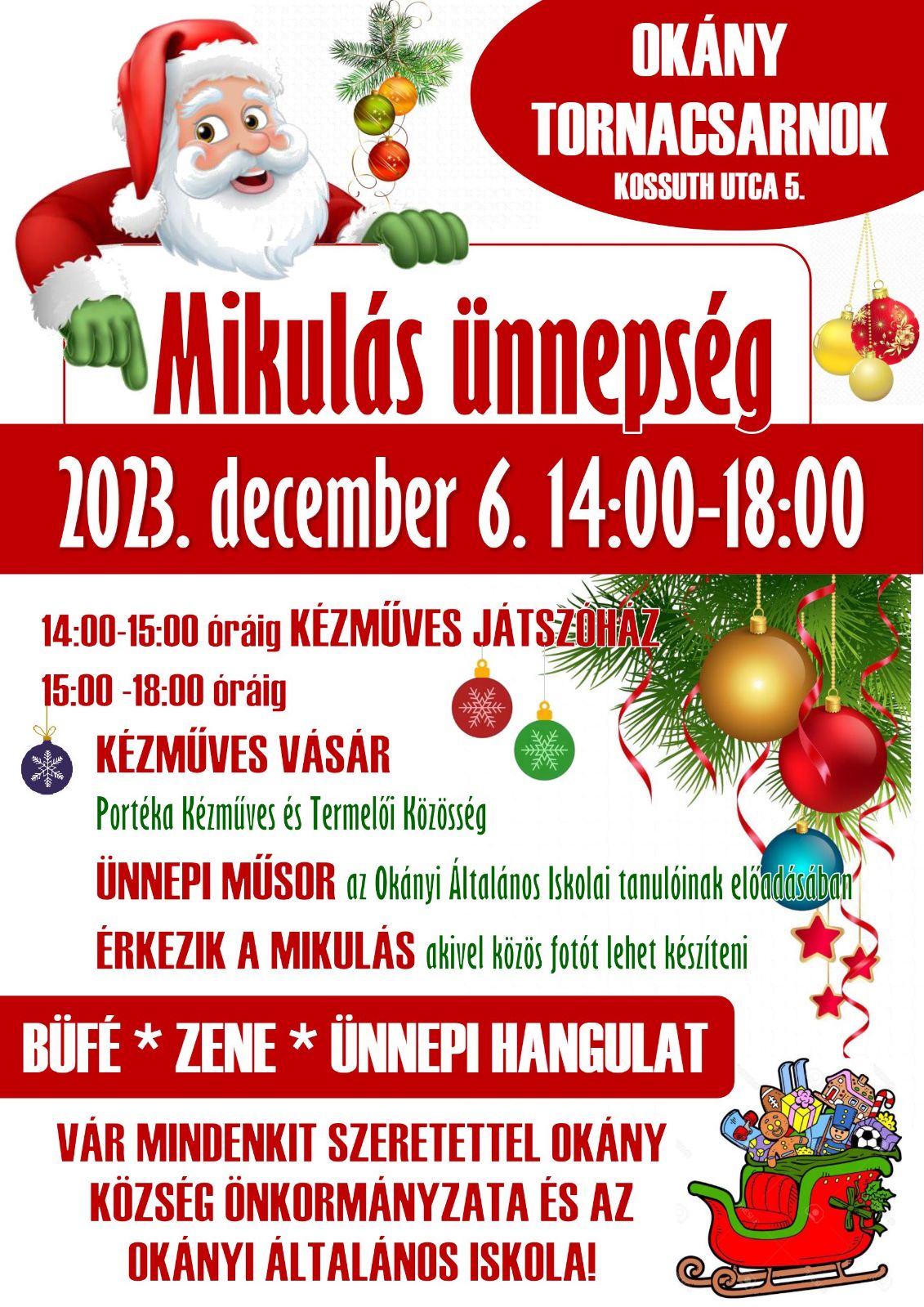 Mikulás ünnepség 2023