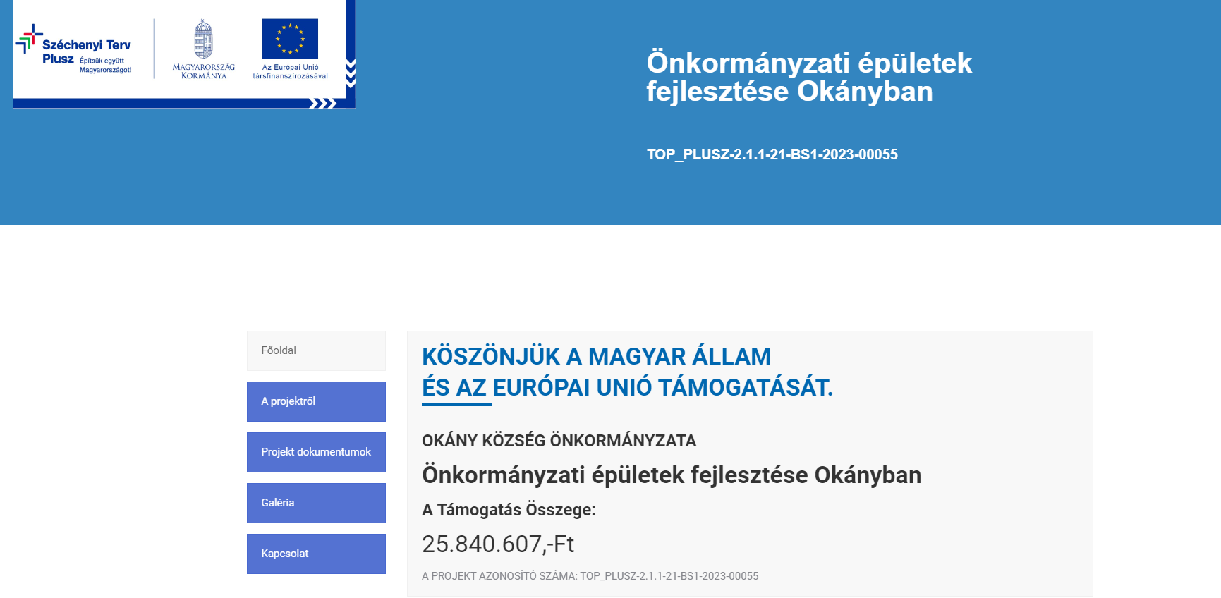 Energetikai korszerűsítés Művelődési ház és Közösségi ház