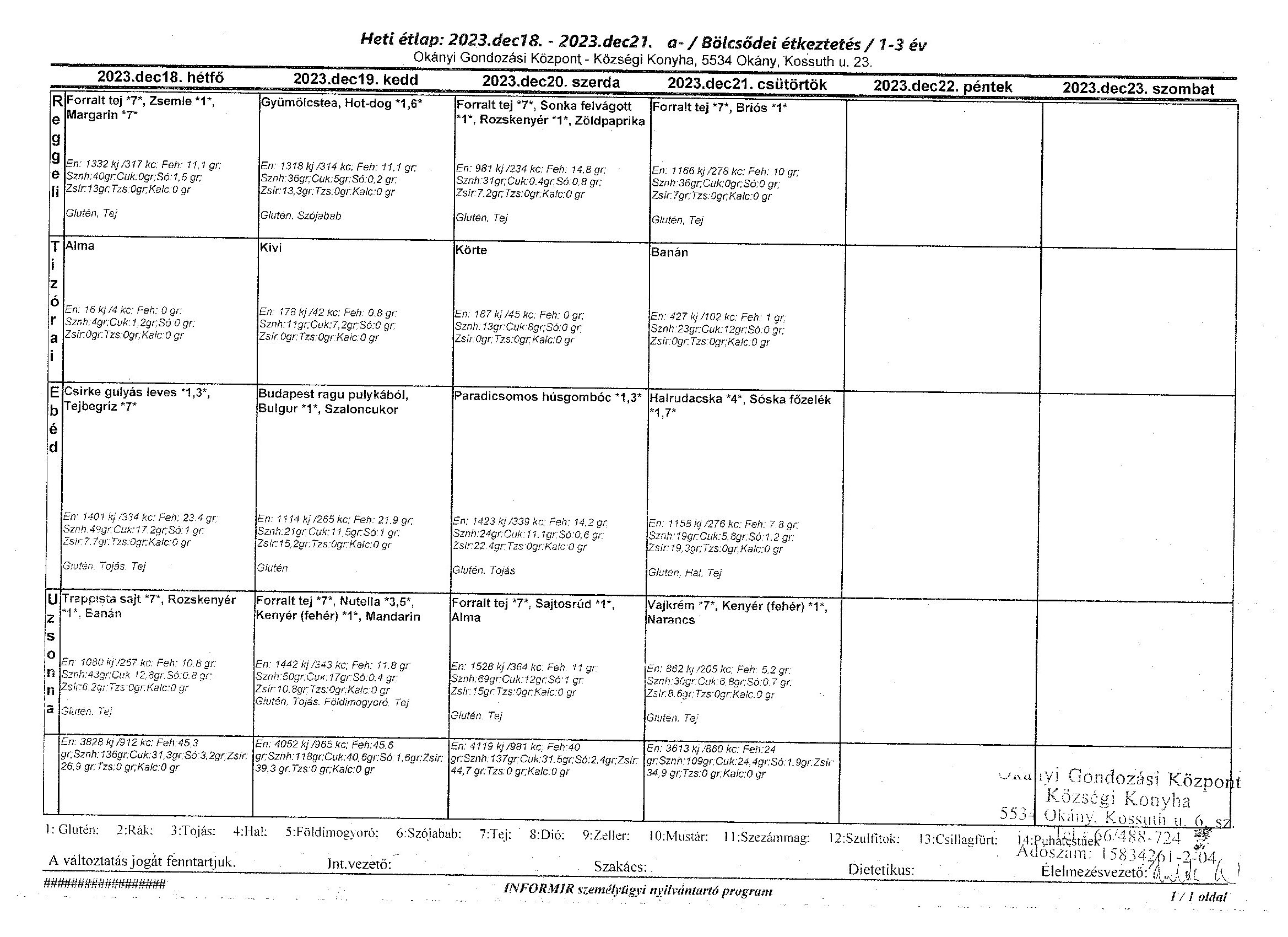 Konyha korosztályos étlap 2023.12.18.-12.21.