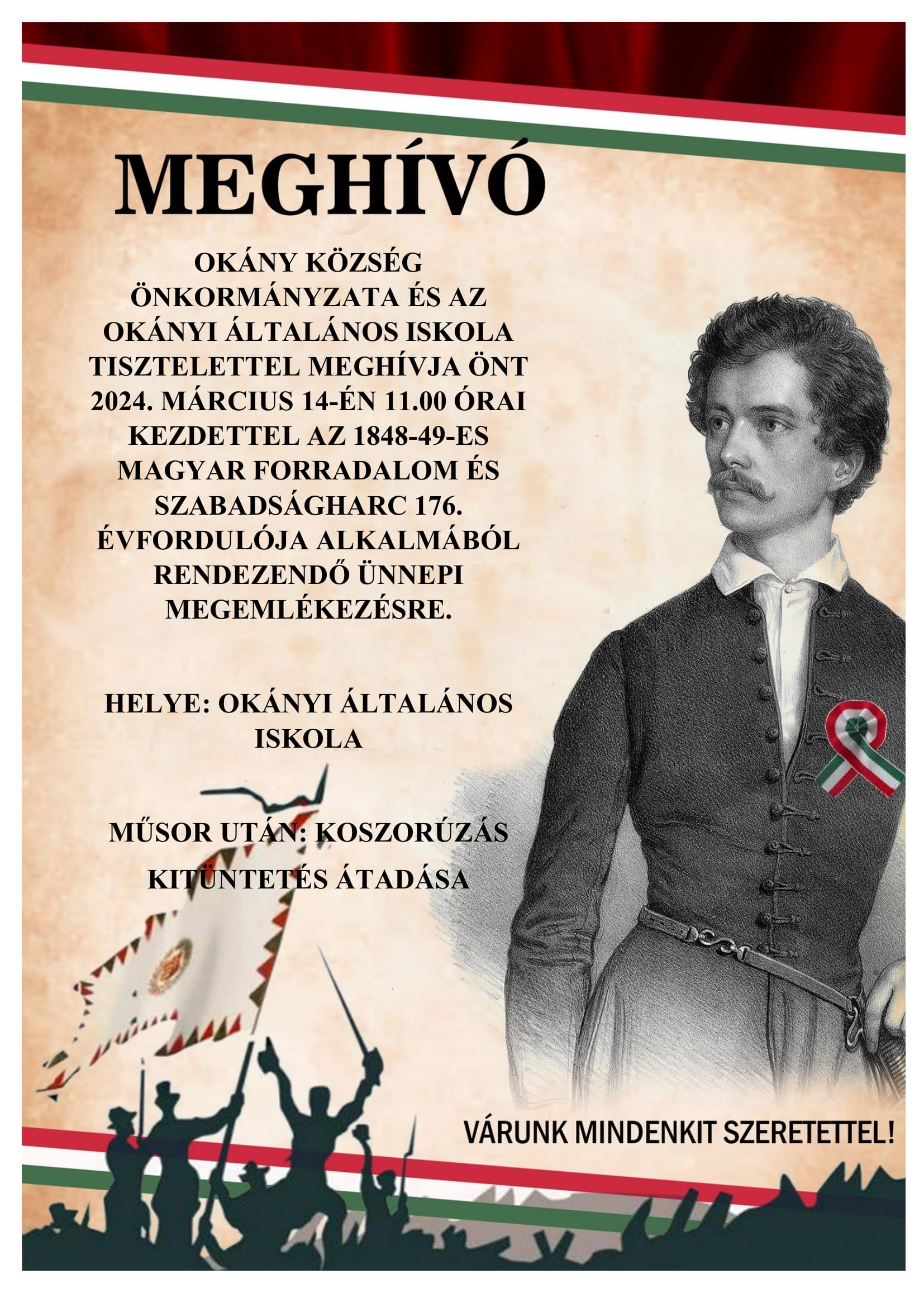 Március 15. plakát 1