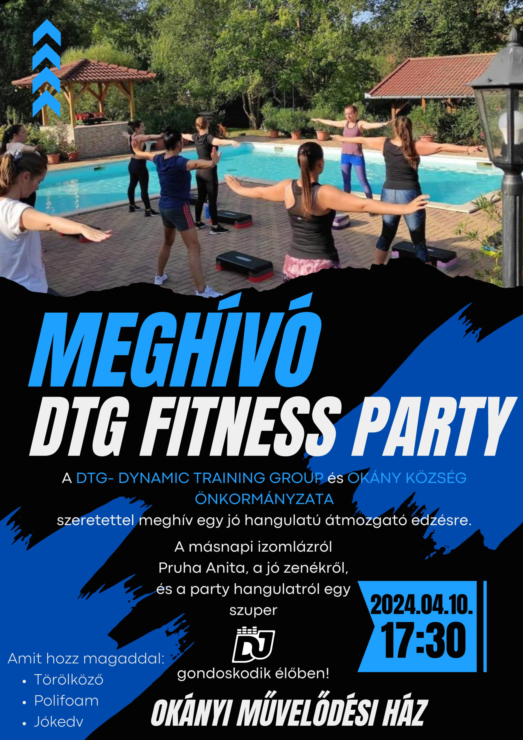 DTG Fitness Party Okányban!