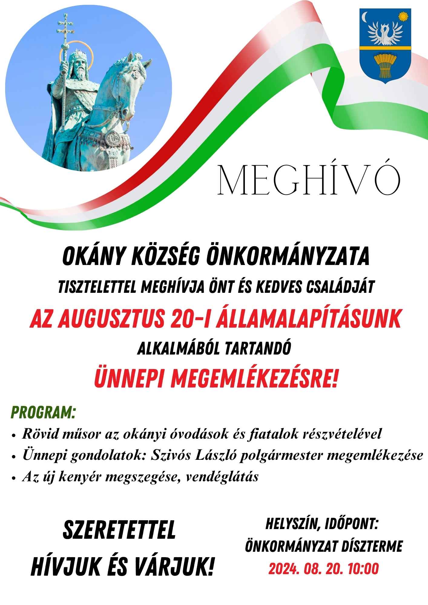 augusztus 20. meghívó 1
