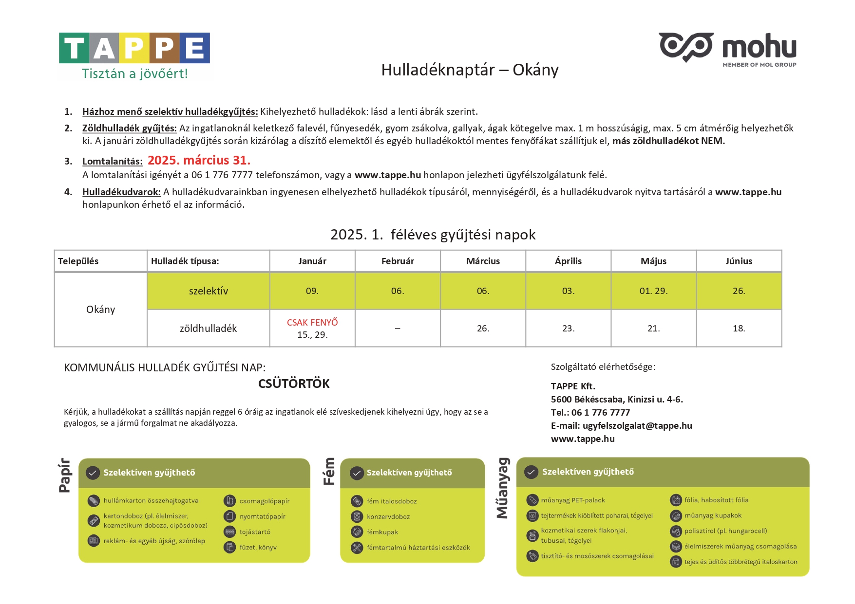 5534 Okány Hulladéknaptár2025 jav page 0001